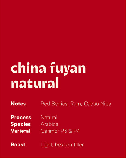 CHINA - Fuyan Natural (Filter)
